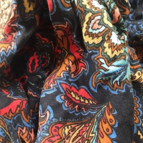 H&M Multi-Color Floral Paisley Patterned Romper - Picture 6 of 10